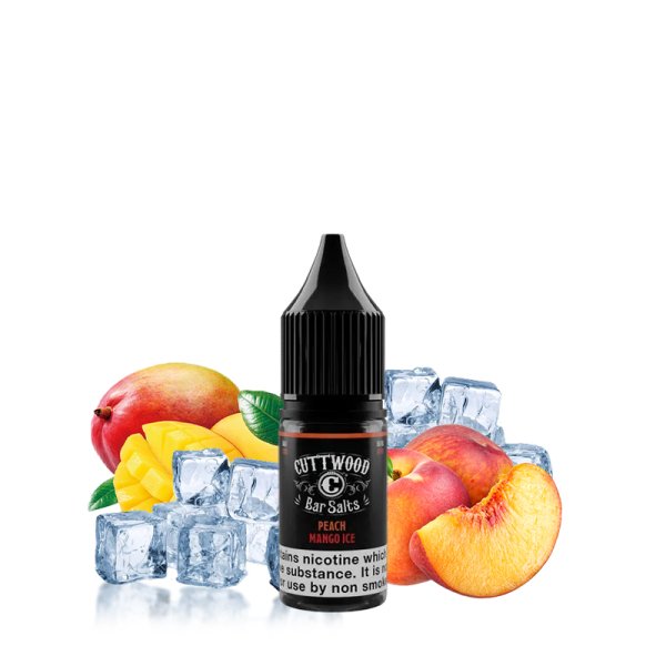 Peach Mango Ice Nic Salts 10ml - Bar Salts by Cuttwood