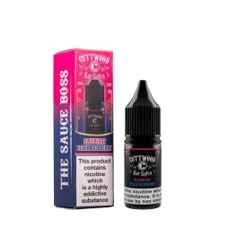 Blueberry Peach Raspberry Nic Salts 10ml - Bar Salts by Cuttwood