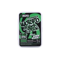 Coton Xfiber pour Profile (10pcs) - Wotofo