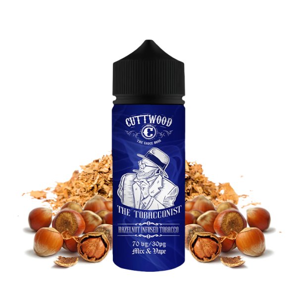 Hazelnut Infused Tobacco 0mg 100ml - Cuttwood The Tobacconist