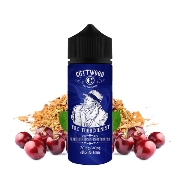 Black Cherry Infused Tobacco 0mg 100ml - Cuttwood The Tobacconist