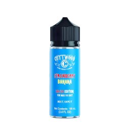 Strawberry Banana 0mg 100ml - Cuttwood Lush Series