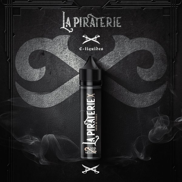 Crème Vanille 0mg 50ml - La Piraterie