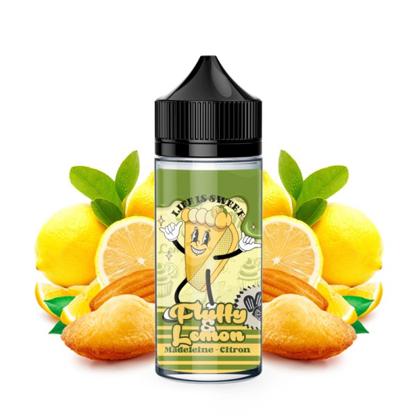 Fluffy & Lemon 0mg 100ml - Life Is Sweet by Crazy Labs