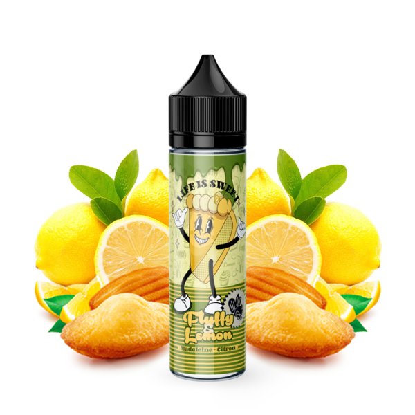 Fluffy & Lemon 0mg 50ml - Life Is Sweet by Crazy Labs