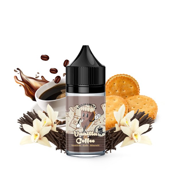 Concentré Vanilla & Coffee 30ml - Life Is Sweet by Crazy Labs