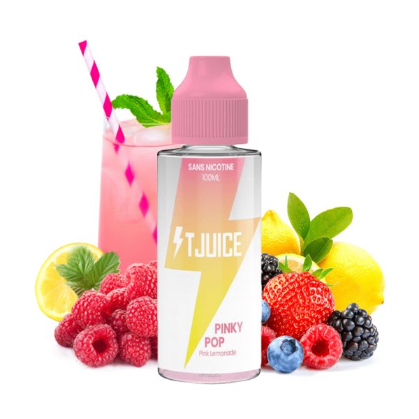 Pinky Pop 0mg 100ml - T-Juice