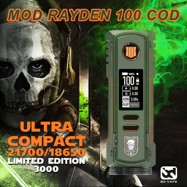 Mod Rayden 100 COD Limited Edition - Fumytech