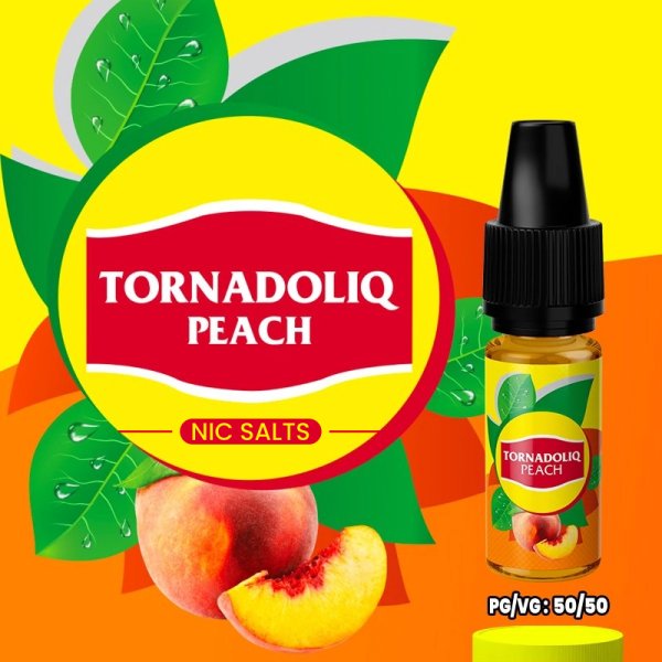 Soda Peach 10ml - Drink Edition by Tornadoliq