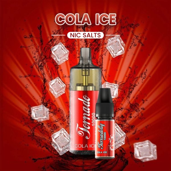 Puff Tornado 10000 TPD Europe Cola Ice 10/20mg Drink Edition