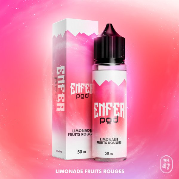 Limonade Fruits Rouges 0mg 50ml - ENFER POD by ENFER