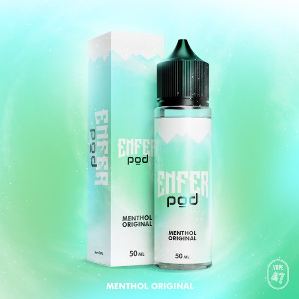 Menthol Original 0mg 50ml - ENFER POD by ENFER