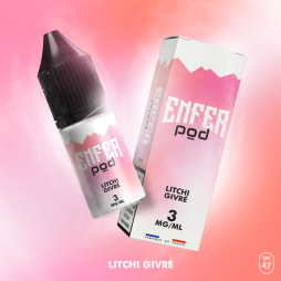 Litchi Givré 10ml - ENFER POD by ENFER