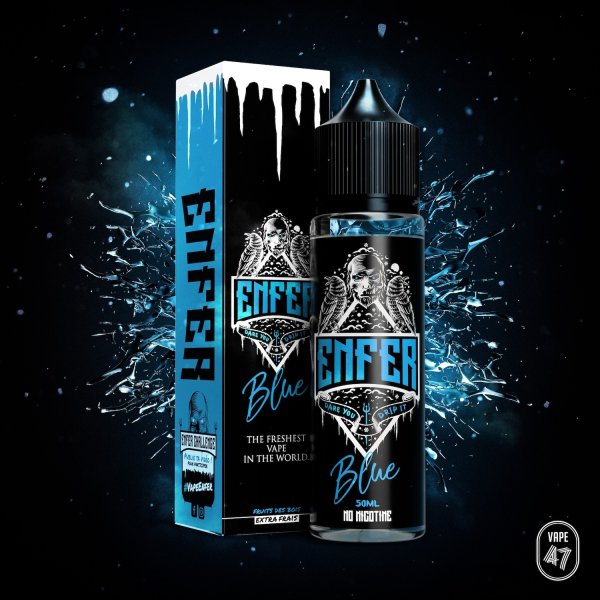 Blue 0mg 50ml - ENFER