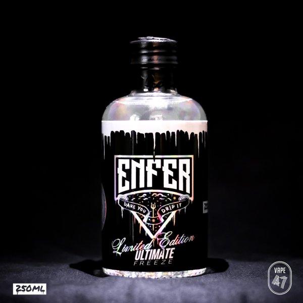 Base 50PG /50VG nicotine free 250ml - Enfer