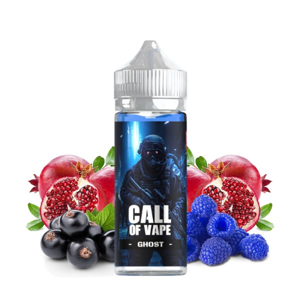 Ghost 0mg 100ml - Call Of Vape by Cloud Vapor