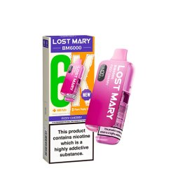 6000 Puff Fizzy Cherry - BM6000 Lost Mary by Elfbar