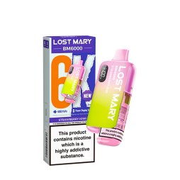 6000 Puff Strawberry Kiwi - BM6000 Lost Mary by Elfbar