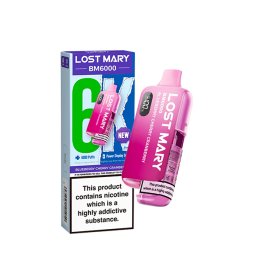 6000 Puff Blueberry Cherry Cranberry - BM6000 Lost Mary by Elfbar