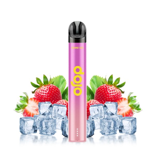 Puff Omni Go 600 Strawberry Ice 20mg - Dojo by Vaporesso