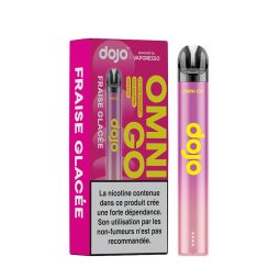 Puff Omni Go 600 Strawberry Ice 20mg - Dojo by Vaporesso