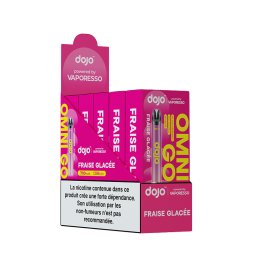 Puff Omni Go 600 Strawberry Ice 20mg - Dojo by Vaporesso