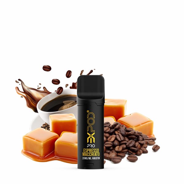 Cartouche Pré-remplie Expod Pro Espresso Macchiato 20mg 2ml (1pcs) - Exvape