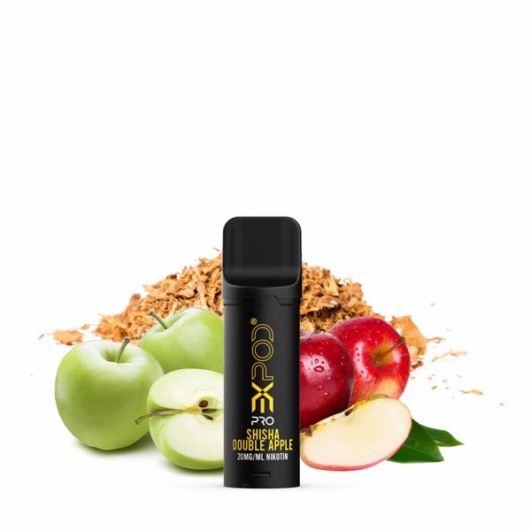 Cartouche Pré-remplie Expod Pro Shisha Double Apple 20mg 2ml (1pcs) - Exvape