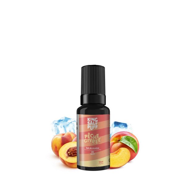 Pêche Givrée 10ml - King Salt Puff