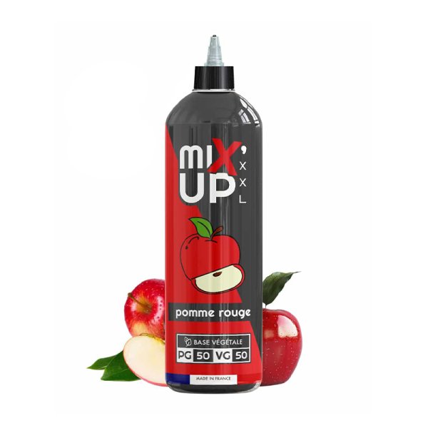 Pomme rouge 0mg 1L - MIX’UP XXL