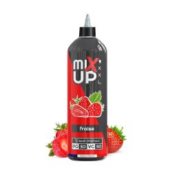 Fraise 0mg 1L - MIX’UP XXL