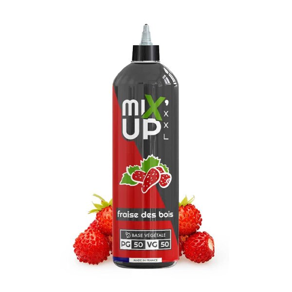 Fraise des bois 0mg 1L - MIX’UP XXL