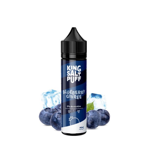 Blueberry Givrée 0mg 40ml - King Salt Puff