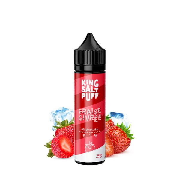 Fraise Givrée 0mg 40ml - King Salt Puff