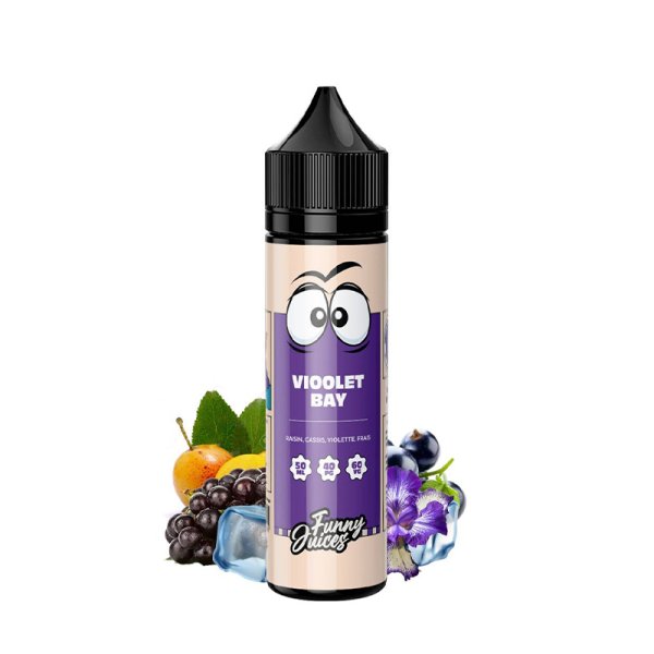 Vioolet Bay 0mg 50ml - Funny Juices