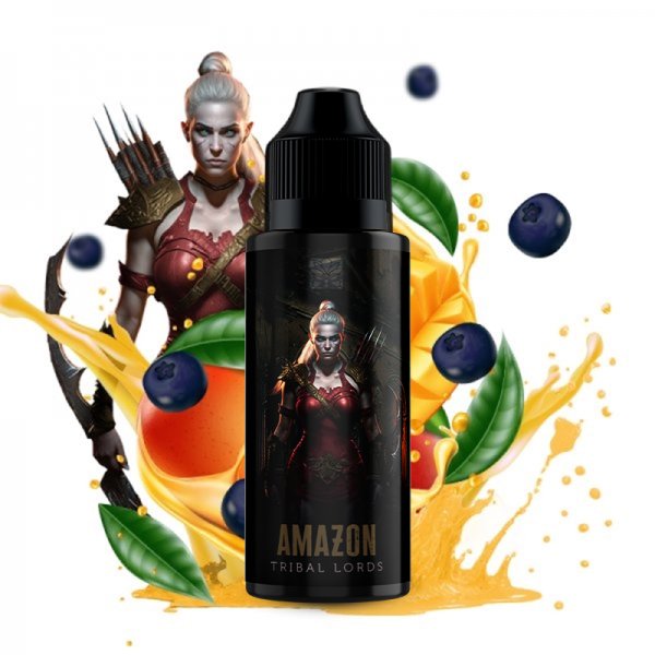 Amazon (Cassis/Mangue) 0mg 100ml - Tribal Lords by Tribal Force