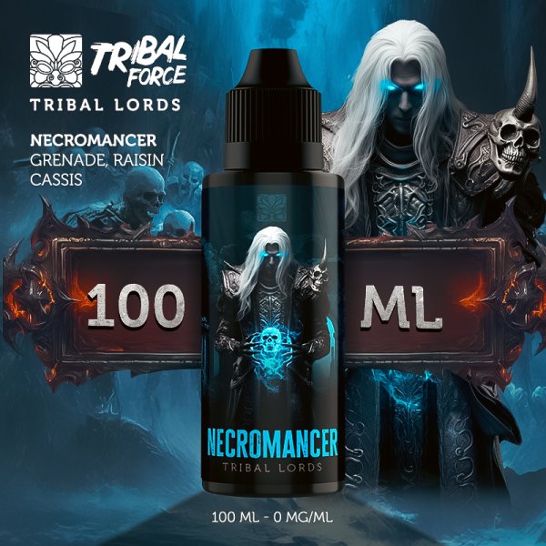 Necromancer (Grenade/Raisin/Cassis) 0mg 100ml - Tribal Lords by Tribal Force