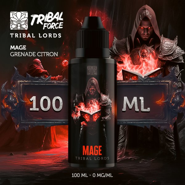 Mage (Grenade/Citron) 0mg 100ml - Tribal Lords by Tribal Force