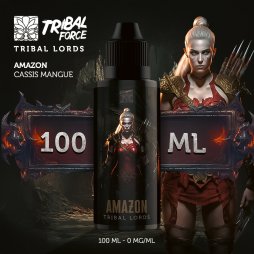 Amazon 0mg 100ml (Blackcurrant/Mango) - Tribal Lords by Tribal Force