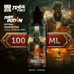 Potion Frankenstein (Cola/Citron vert) 0mg 100ml - Tribal Force