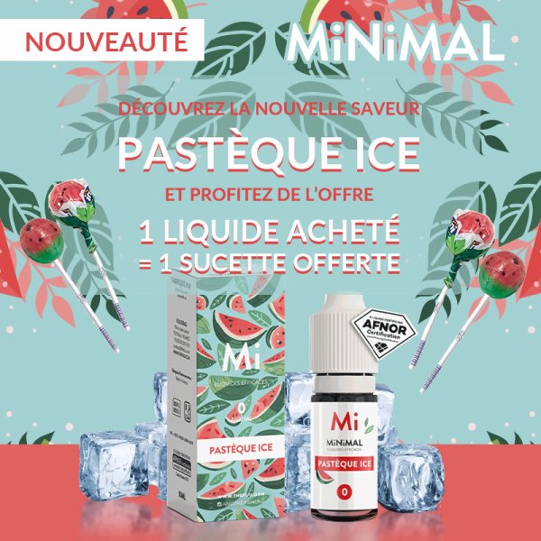 [Offre Découverte] 1+1 Offre Découverte Pastèque Ice - Minimal Fuu