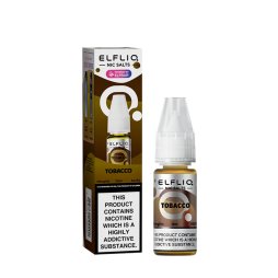 Tobacco Nic Salt 10ml - Elfliq by Elf Bar