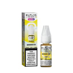 Banana Ice Nic Salt 10ml - Elfliq by Elf Bar