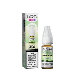 Triple Melon Nic Salt 10ml - Elfliq by Elf Bar