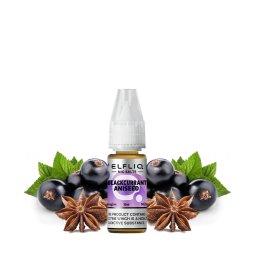 Blackcurrant Aniseed Nic Salt 10ml - Elfliq by Elf Bar