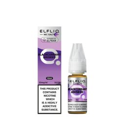 Blackcurrant Aniseed Nic Salt 10ml - Elfliq by Elf Bar