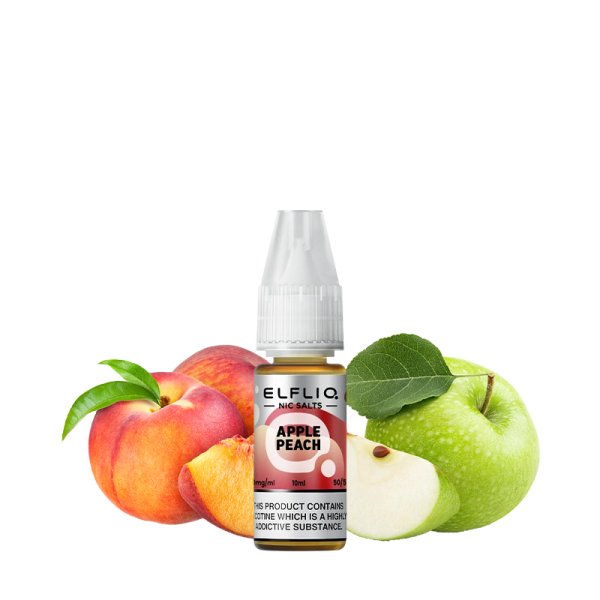 Apple Peach Nic Salt 10ml - Elfliq by Elf Bar