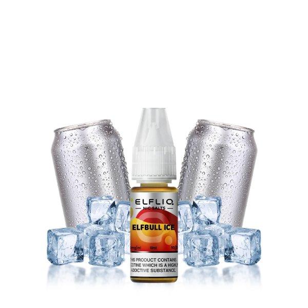 Elfbull Ice Nic Salt 10ml - Elfliq by Elf Bar