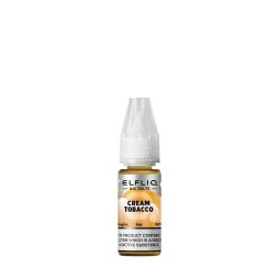 Cream Tobacco Nic Salt 10ml - Elfliq by Elf Bar