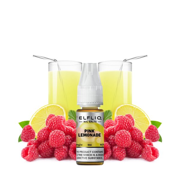 Pink Lemonade Nic Salt 10ml - Elfliq by Elfbar